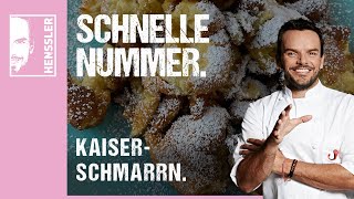 Schnelles KaiserschmarrnRezept a la Grill den Henssler von Steffen Henssler [upl. by Ibba]