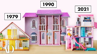 Design Expert Breaks Down Barbie Dreamhouse Evolution 1962Now  Architectural Digest [upl. by Lyndsay391]