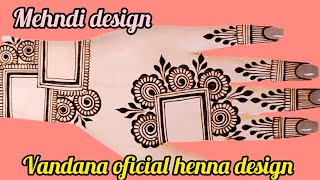 Vandana official henna design is live [upl. by Assila7]