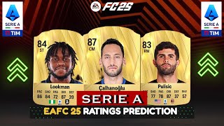 FIFA 25  SERIE A UPGRADES amp DOWNGRADES PLAYER RATINGS EA FC 25 [upl. by Akamahs676]