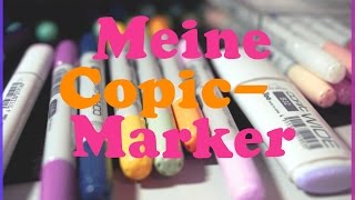 Meine Copics  Copic Sammlung Copic Sketch Copic Ciao WIDE [upl. by Gersham]