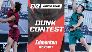 NEVER SEEN BEFORE 🤯 FULL Dunk Contest 🔥FIBA 3x3 World Tour Edmonton 2024 [upl. by Leirza]