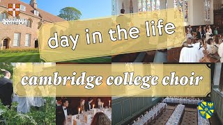 Day in the Life of a Cambridge College Choir [upl. by Ianteen]