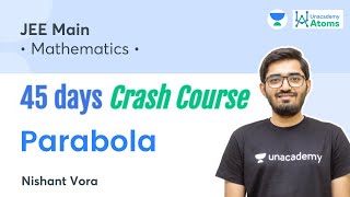 Parabola  45 Days Crash Course  Unacademy Atoms  Nishant Vora [upl. by Ecienal697]