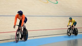 Harrie Lavreysen EARNED OLYMPIC track Cycling sprint Gold for Netherland [upl. by Ailam]