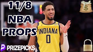 PRIZEPICKS NBA PICKS  FRIDAY 11824  NBA PLAYER PROPS PICKS  NBA PROPS amp BETS TODAY [upl. by Alimaj]