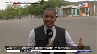 Lebombo Border Post I Tensions remain high in Mozambique causing disruptions [upl. by Ynhoj]