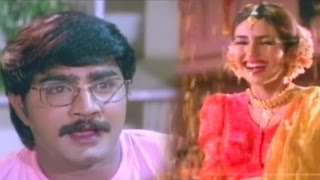 Pelli Sandadi Movie  Srikanth Sivaji Raja Tanikella Bharani Comedy Scene  Srikanth Ravali [upl. by Aicak]