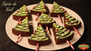 ❅ Recette des Sapins de Noël au Chocolat ❅ [upl. by Drof]