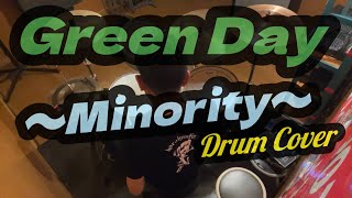 【 Green Day  Minority】 Drum Cover ドラム 叩いてみた hornhunting [upl. by Suckram623]