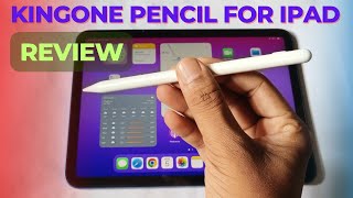 Ipad 10th Gen Ipencil 3rd Party  Kingone Pencil for iPad Review [upl. by Akibma]