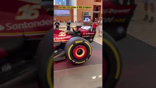 Formula 1 car show at MBS youtubeshorts shortsfeed singapore [upl. by Ademla]