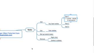 MindManager Mac Tutorial  Tasks [upl. by Yenahs]