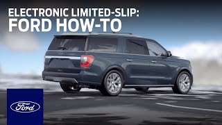 How to Improve Vehicle Performance with Electronic LimitedSlip Differential  Ford HowTo  Ford [upl. by Filmer827]