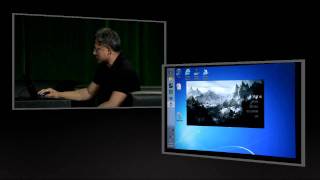 NVIDIA Press Conference  CES 2012  Splashtop THD Virtual Desktop Demo [upl. by Lorrie]