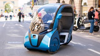 HOPPER  This German Three Wheeler Blends EBike and Car for Modern Commuting [upl. by Etteiluj381]