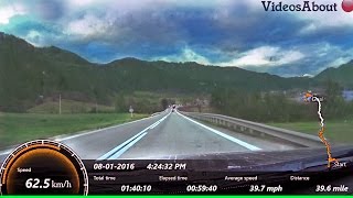 E81DN7 PitestiSibiu speedroute info Romania NadlacConstanta PanEuropean Corridor IV part 22 [upl. by Colfin515]