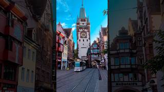 Exploring Freiburg Germany  Black Forest Charm amp Gothic Architecture freiburg germany shorts [upl. by Natloz77]