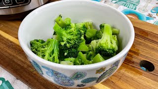 It takes 1 button to cook broccoli fast from frozen perfect every time [upl. by Greenwald]