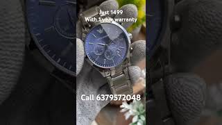 watch Armani watch low price tamilshorts watch lowpricewatch tamil budgetwatchcollecting [upl. by Nabois206]