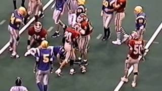 Jamesville Dewitt Football Vs Cazenovia 1997 Sectional Final 110997 [upl. by Nnaeitak]