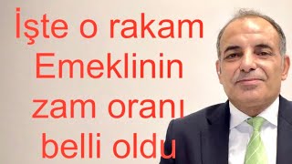 Son dakika O rakam açıklandı İşte Emekli ve memurun zam oranı ve yeni maaşlar [upl. by Buff]