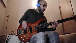 Radiohead  Myxomatosis quotLive From The Basementquot bass cover [upl. by Kironde]