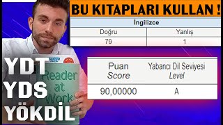 YDS YDT YÖKDİL  80 Yapmak için gerekenler  KİTAP TAVSİYESİ [upl. by Eseer969]