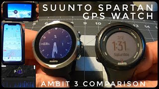 Suunto Spartan Sport GPS Watch vs Ambit 3  Overview amp Movescount App [upl. by Aioj]