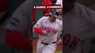 Rafael Devers has homered in 6 STRAIGHT GAMES [upl. by Nileak245]