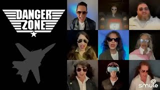 Danger Zone Song on the Smule Sing Karaoke App sung as Smule group singing on the Sing Karaoke app [upl. by Aliahs]