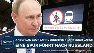 OLYMPIA 2024 quotAngriff auf Frankreichquot  Anschläge legen Bahnverkehr lahm Steckt Putin dahinter [upl. by Nodaj]