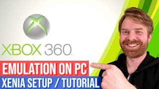 The Best Xbox 360 Emulator for PC Xenia  Full install guide  setup  tutorial [upl. by Selrac]