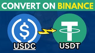 How to Convert USDC to USDT on Binance [upl. by Latoyia]