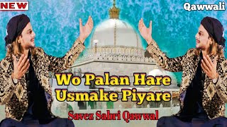 Wo Palan Hare Usmake Piyare  Fankar Savez Sabri Qawwal  Tending Video at Amta sirajbati [upl. by Loraine]