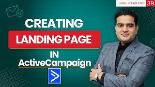 How to Create Landing Page in ActiveCampaign  Email Marketing Advanced Course emailmarketingcourse [upl. by Gregory]