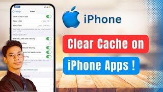 How to Clear Cache on iPhone Apps [upl. by Htabmas]