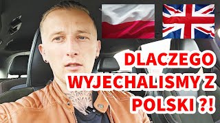 DLACZEGO WYJECHALISMY Z POLSKI  emigracja anglia polacyzagranica [upl. by Moses]