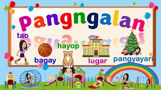 Pangngalan  Filipino  Noun  Grade 1  Grade 2  Grade 3  Kindergarten  Teacher Beth Class TV [upl. by Eintroc326]