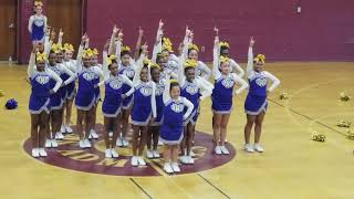 Jefferson Middle School Cheer Showcase 31318 [upl. by Mitzi481]