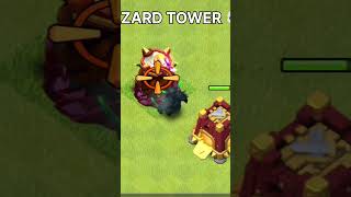 Wizard tower defense 💀🥷subscribe clashofclans cocclangames cocclangames gamingchannel clashroy [upl. by Ettenawtna]