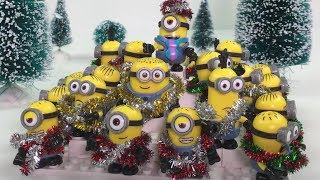 Minions Xmas Song Stop Motion [upl. by Meadows]