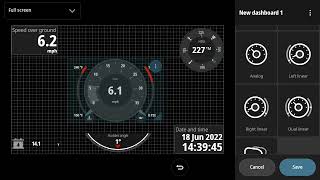 Panbo presents Simrad NSX Instrument app [upl. by Carolynne]