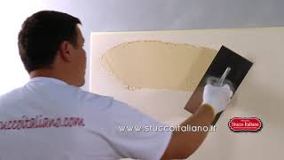 How to apply traditional Italian Intonachino Stucco [upl. by Calendra]