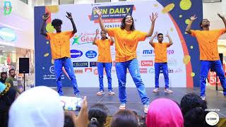 Djib Fire Dance  Lets get started Djibouti Dance at Djibouti Bawadi Mall [upl. by Segalman657]