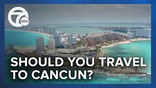 US issues travel advisory for Cancun after disputes between Uber taxi drivers [upl. by Nalyr]