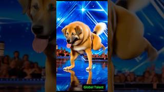 Poor dog with 3 legs surprised the judges agt dance americagottalent [upl. by Barris]