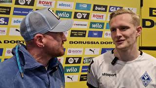 3 Liga  31 Spieltag  Borussia Dortmund II  SV Waldhof  Interviews [upl. by Leigh]