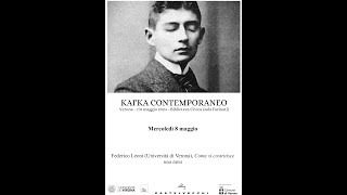 Federico Leoni Come si costruisce una tana KAFKA CONTEMPORANEO [upl. by Zenda]