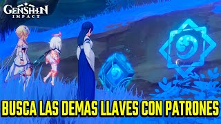 Busca las demás llaves con patrones 22 ｜ Enkanomiya ｜ Inazuma ｜ Genshin Impact [upl. by Enaej701]